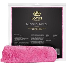 Lotus Cleaning Pink Buffing Towel 550 gsm