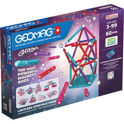 GEOMAG Glitter panels Recycled 60 – Zboží Mobilmania