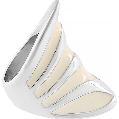 MPM Dámský ocelový nerezový prsten 5226 stříbrnobílé