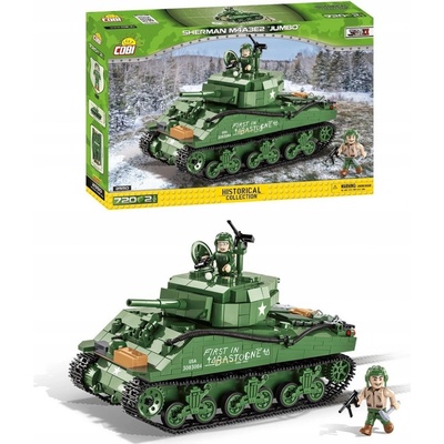 Cobi 2550 II WW Sherman M4A3E2 Jumbo – Zboží Mobilmania