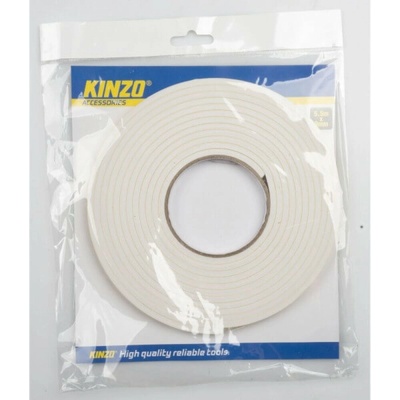 2x Permanentná lepiaca páska na okná a dvere 5,5 mm x 9 mm-