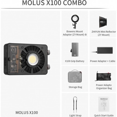 Zhiyun LED Molus X100 COB Combo – Zboží Živě