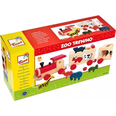 Bino se zvířatky vládačka ZOOTRE