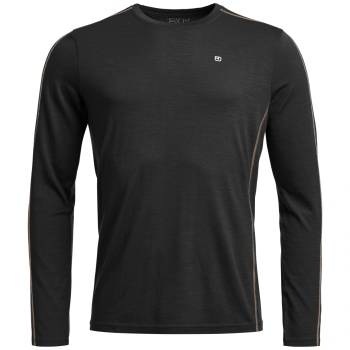 Ortovox 185 Rock'N'Wool Long Sleeve M Размер: XL / Цвят: черен