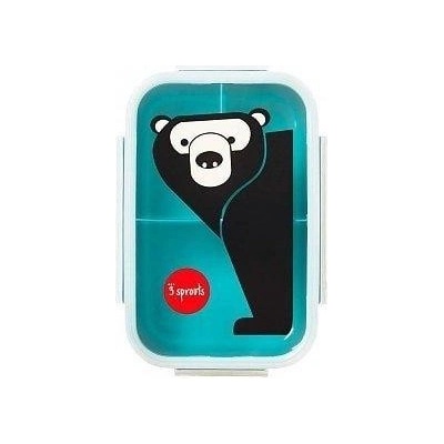 3 Sprouts Lunch Bento box desiatový Bear medvěd