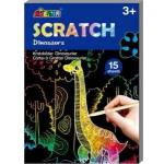 AVENIR Mini Scratchers Dinosaurs