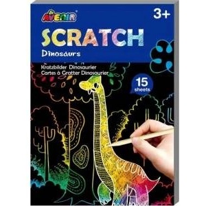 AVENIR Mini Scratchers Dinosaurs
