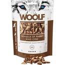 Woolf pochoutka Rabbit and Cod Triangle 100 g