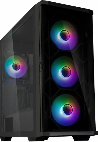 Zalman Z10 DUO RGB TG Black (ZM-Z10-DUO)