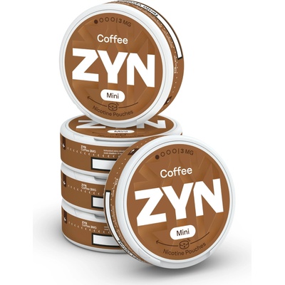 ZYN Coffee 3 mg 5 krabiček po 20 sáčcích