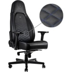 Noblechairs Геймърски стол noblechairs Icon, черен/син