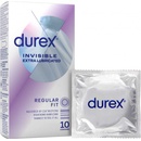 Durex Invisible Extra Thin Extra Lubricated 10 ks