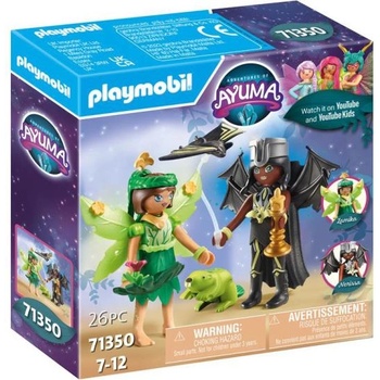 Playmobil Ayuma 71350 Горска фея и прилепова фея с мистериозни животни