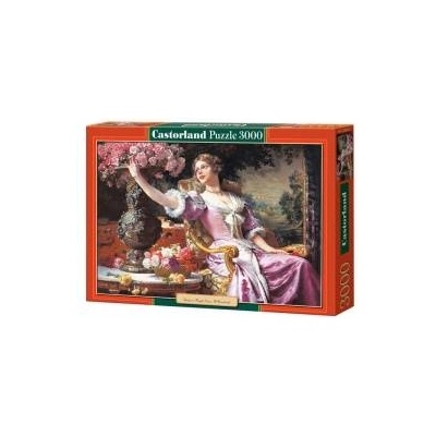 Castorland Puzzle 3000 Lady in pink CASTOR dress