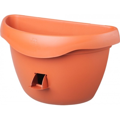 Plastia Samozavlažovací Květináč na zeď 29 cm teracota