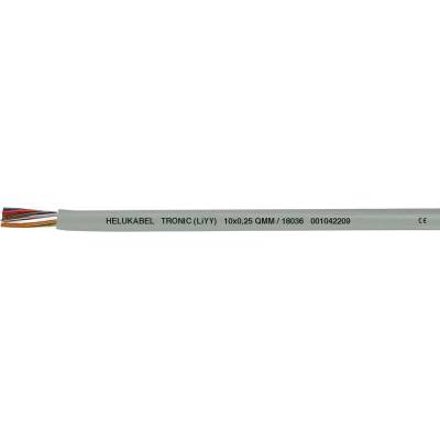 Helu 18059-1000 dátový kábel LiYY 4 x 0.34 mm² sivá 1000 m