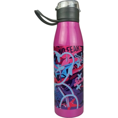 No Fear Бутилка от неръждаема стомана No Fear - BearX, 600 ml (570-50249_B)