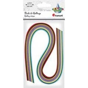 TITANUM Quilling strips 5mm mix 200pcs