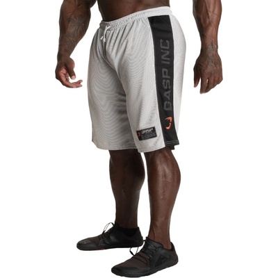 Gasp NO1 Mesh shorts white /black šortky Gasp bílo-černé
