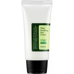 COSRX Aloe Soothing Sunscreen - Clear (Green / White)