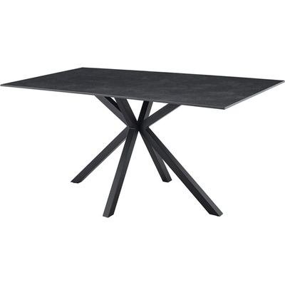 Interior DE Jídelní stůl GALAXIE ANTRACIT 160 cm keramika jS46900