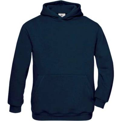 B&C dětská mikina s kapucí WK681 Navy