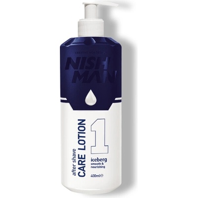 Nishman Iceberg hydratačné mlieko bez alkoholu po holeni 400 ml