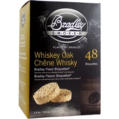 BRADLEY SMOKER Whiskey Dub udící brikety 48 ks