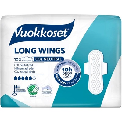 Vuokkoset Дамски превръзки с крила Long Wings (10 бр. )