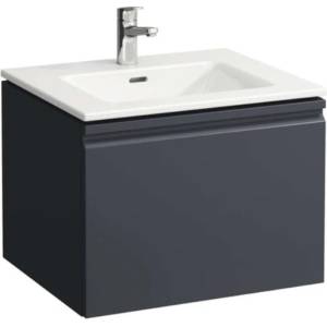 Laufen Pro S - Шкафче с умивалник, 60x50 см, 1 чекмедже, матово графитно H8609614801041 (H8609614801041)