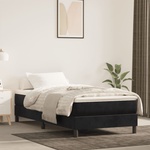 vidaXL Матрак с покет пружини 80 x 220 x 20 см Черно (4016596)