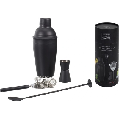 CMP KV7335 Barmanský set 4-dílný, černý