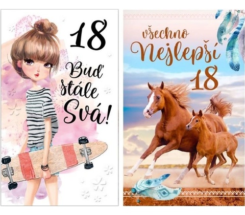 přání srdečné do obálky - 18