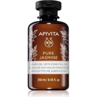APIVITA Pure Jasmine Shower Gel хидратиращ душ гел с есенциални масла 250ml