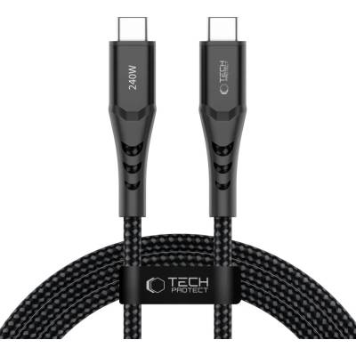 Tech-Protect UB11T ULTRABOOST USB-C PD 240W / QC3.0 200cm černý