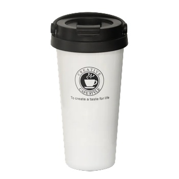 Image 1 of Horecano Термочаша 500ml БЯЛА с лого (HC-93847) (0193847)