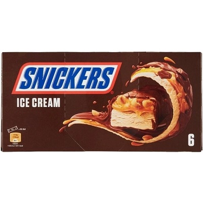 Snickers Mliečna zmrzlina s arašidami 6 x 50.3 ml