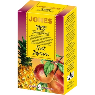 JONES Black Pineapple & Peach 25 x 2 g