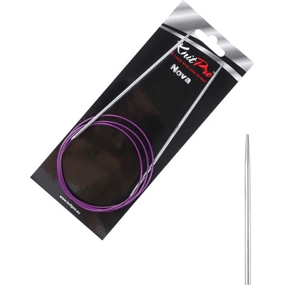 KnitPro Nova kruhové kovové fixní jehlice 2,25mm 100cm – Zboží Dáma