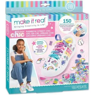 Make It Real Sticker Chic Cipődíszítés - Декорация на обувки със стикери - Мода в стил дъга (MIR1324)