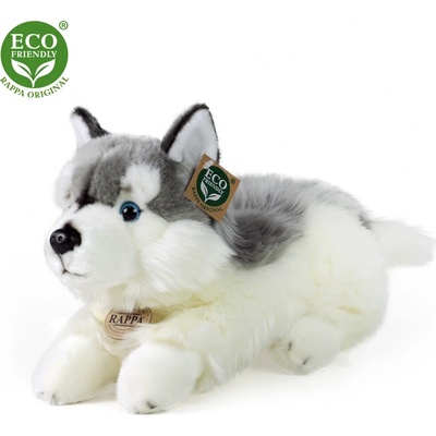 Eco-Friendly Rappa pes husky ležící 30 cm