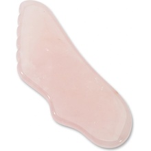 NonDolens Masážny kameň ® Gua Sha vlna - Ruženín 11 x 4 cm