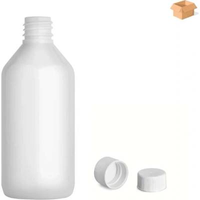 Via Plastová lahvička bílá s bílým uzávěrem 115 ml 400 ks