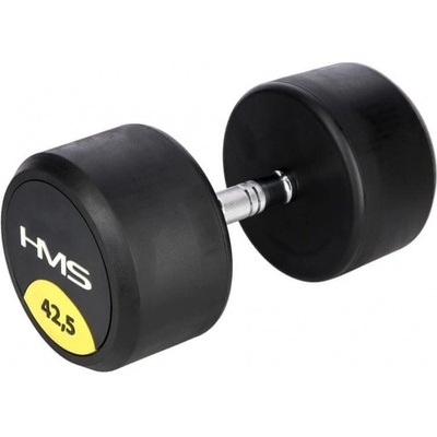 HMS HG PRO Pogumovaná jednoručná činka 42,5 kg