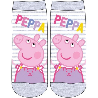 PEPPA PIG DÍVČÍ PONOŽKY šedé