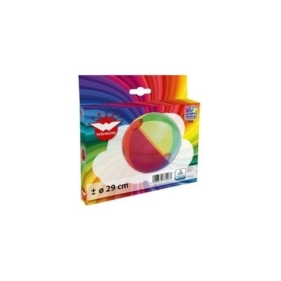 Happy People Plážový míč 29 cm Rainbow