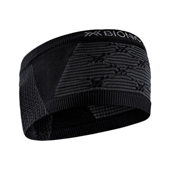 X-BIONIC Headband X Black/Grey černá