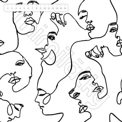 Faces úplet by MIMI