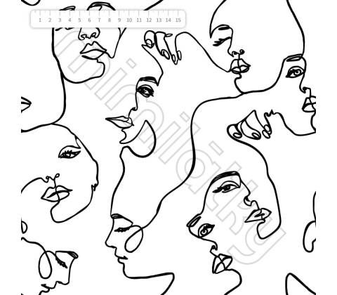 Faces úplet by MIMI