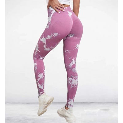 Legínovo Push-up legíny pink calypso